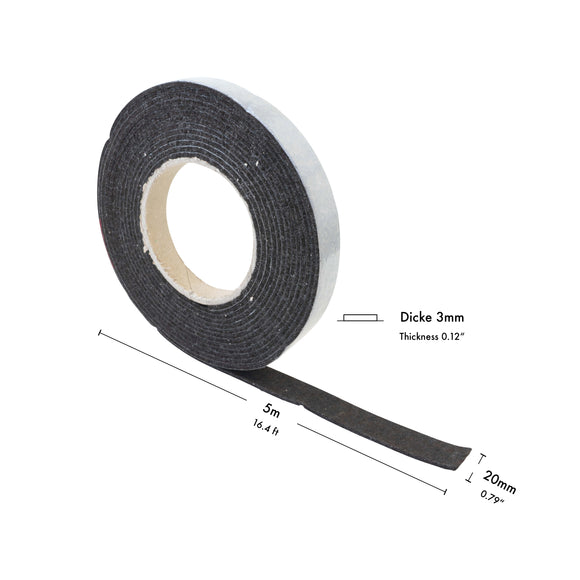 Filzstreifen sebstklebend