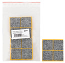 Self-adhesive felt gliders - square (bulk pack) -40