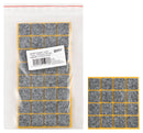 Self-adhesive felt gliders - square (bulk pack) -36