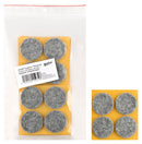 Self-adhesive felt gliders - round (bulk pack) -68