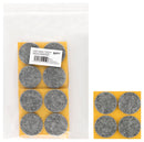 Self-adhesive felt gliders - round (bulk pack) -70