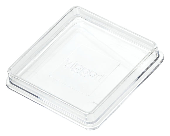 Furniture coasters - "PREMIUM" - transparent, square | inside 60x60 mm | outside 70x70 mm (4 pcs.) 