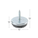 Felt gliders for screwing-8