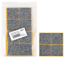Self-adhesive felt gliders - square (bulk pack) -9