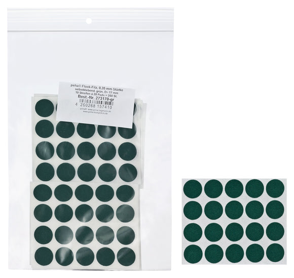 Self-adhesive felt gliders - round (bulk pack) 