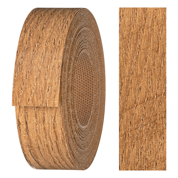 Melaminkantenumleimer mit Schmelzkleber (zum aufbügeln) | Länge 5m | 21 o. 40 mm breit