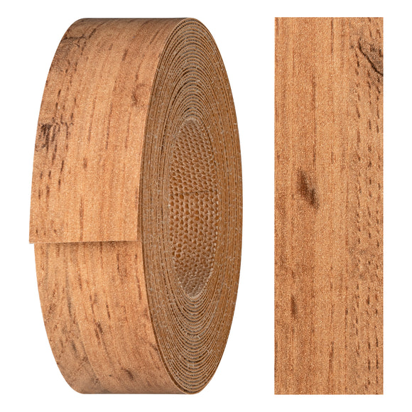 Melaminkantenumleimer mit Schmelzkleber (zum aufbügeln) | Länge 5m | 21 o. 40 mm breit