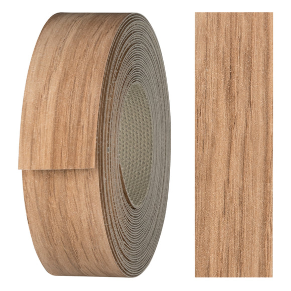 Melaminkantenumleimer mit Schmelzkleber (zum aufbügeln) | Länge 5m | 21 o. 40 mm breit