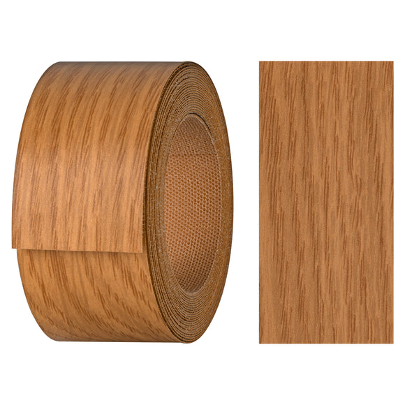 Melaminkantenumleimer mit Schmelzkleber (zum aufbügeln) | Länge 5m | 21 o. 40 mm breit