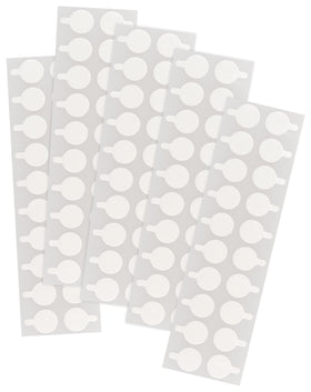 GERGEL® Klebeknöpfe zum Abdrehen Transparent - 0