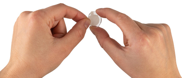 GERGEL® Klebeknöpfe zum Abdrehen Transparent