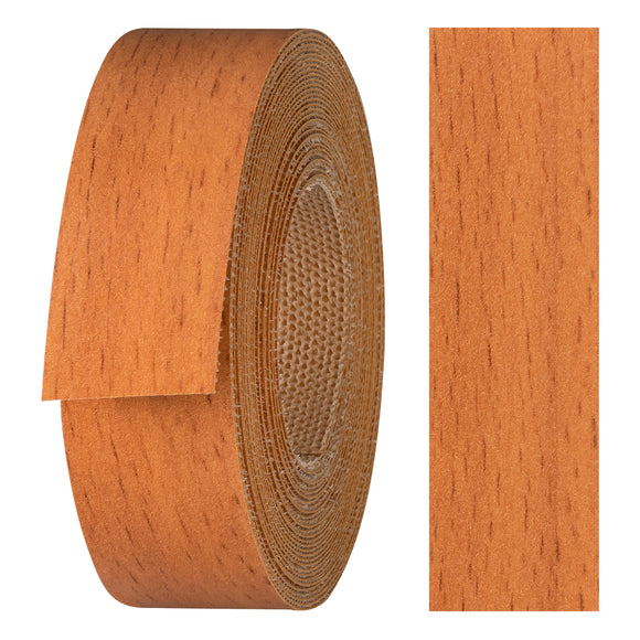 Melaminkantenumleimer mit Schmelzkleber (zum aufbügeln) | Länge 5m | 21 o. 40 mm breit