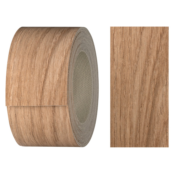 Melaminkantenumleimer mit Schmelzkleber (zum aufbügeln) | Länge 5m | 21 o. 40 mm breit