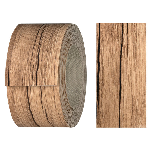 Melaminkantenumleimer mit Schmelzkleber (zum aufbügeln) | Länge 5m | 21 o. 40 mm breit