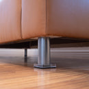 Furniture coasters - "PREMIUM" - transparent, square | inside 60x60 mm | outside 70x70 mm (4 pcs.) -6