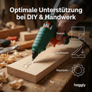 haggiy Heißklebestifte 11x200 mm, transparent für Heißklebepistole, Klebesticks zum Basteln, Dekorieren und Reparieren-3