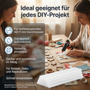 haggiy Heißklebestifte 11x200 mm, transparent für Heißklebepistole, Klebesticks zum Basteln, Dekorieren und Reparieren-4