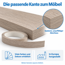 Melaminkantenumleimer mit Schmelzkleber (zum aufbügeln) | Länge 5m | 21 o. 40 mm breit-7