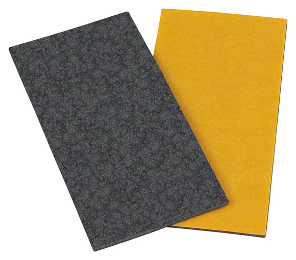 Self-adhesive felt plate 
