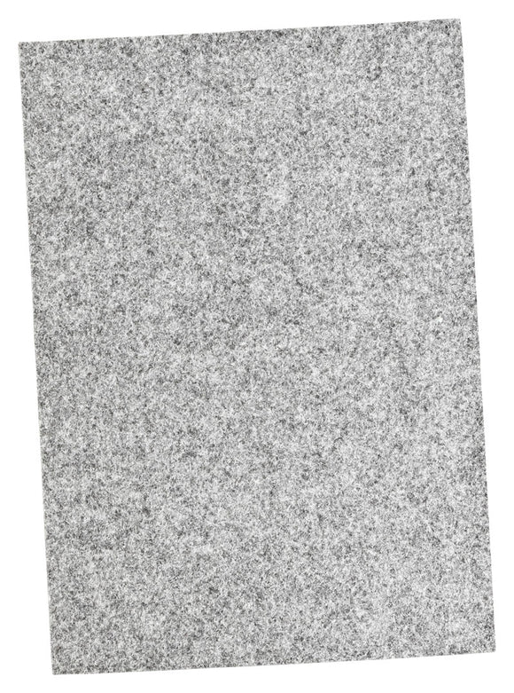 Self-adhesive felt plate 